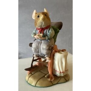 Border Fine Arts BRAMBLY HEDGE Mr. Apple In Rocking Chair BH5